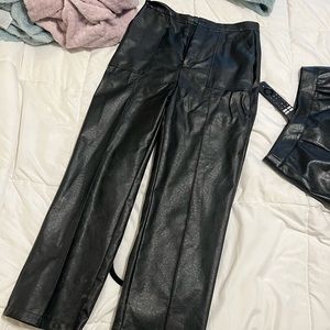 Princess Polly leather pants